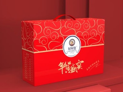 年味十足的年貨禮盒定制，讓濟南紙盒包裝提前給您拜年！